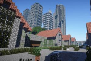Mapa ng lungsod pagkatapos ng zombie apocalypse I-download ang minecraft map zombie apocalypse 1